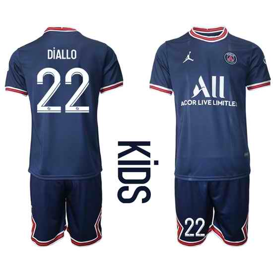 Kids Paris Saint Germain Soccer Jerseys 053